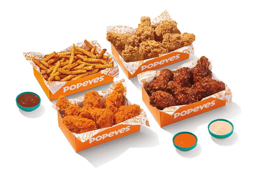 18Pc Bone-In Wings Group Pack