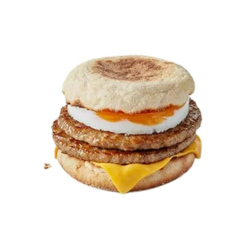 2X Sausage, Egg, & Cheese Muffin