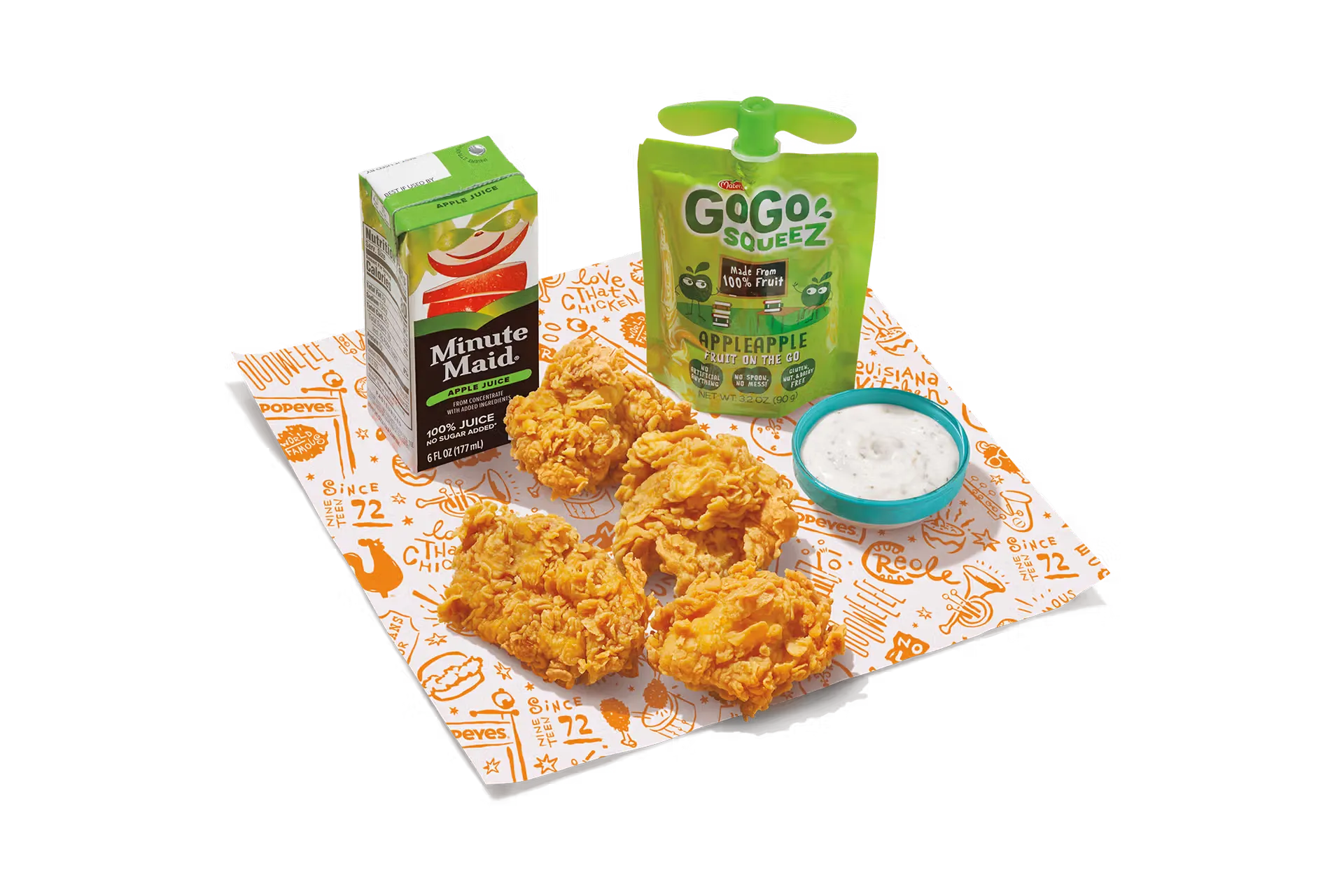 4Pc Boneless Kids Meal