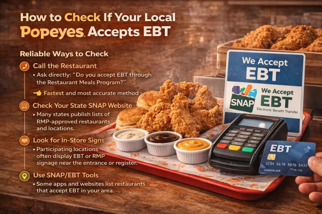 How to Check If Your Local Popeyes Accepts EBT
