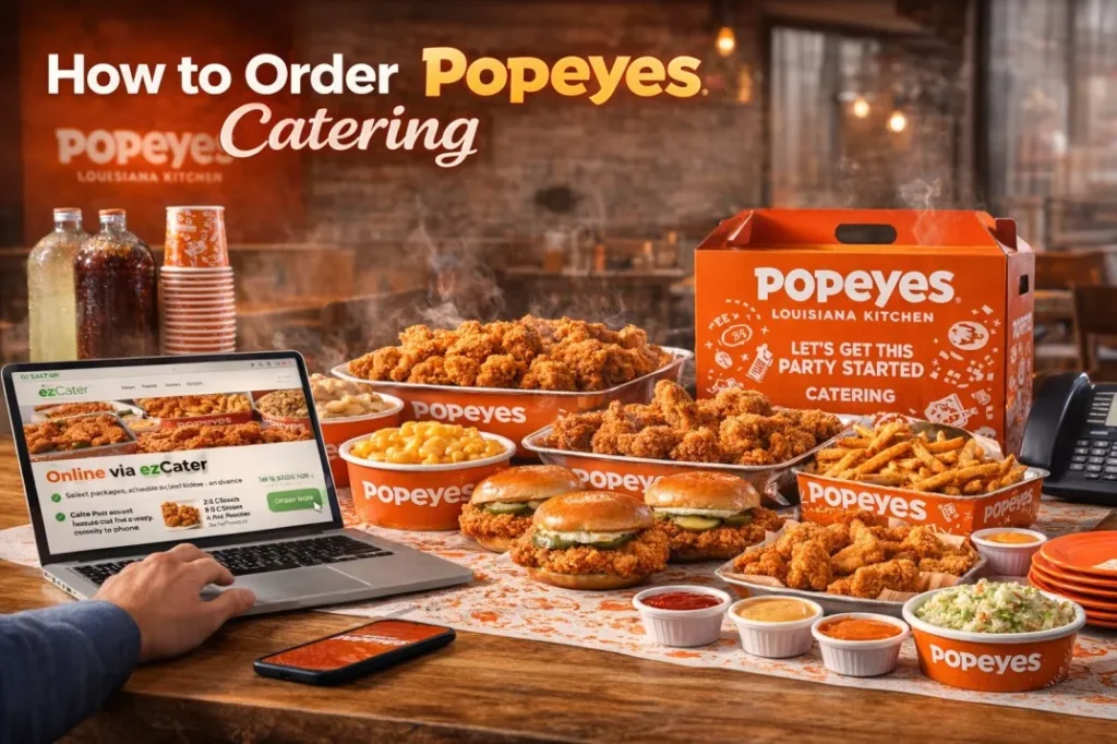 How to Order Popeyes Catering