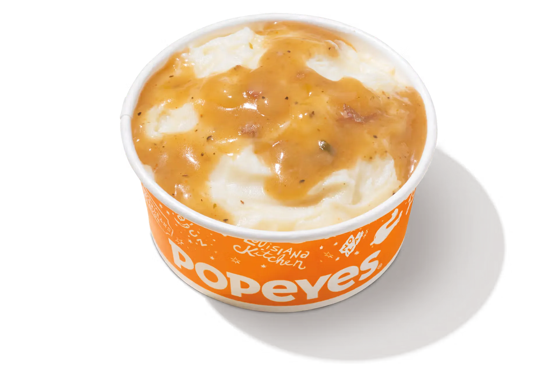 Mashed Potatoes with Cajun Gravy