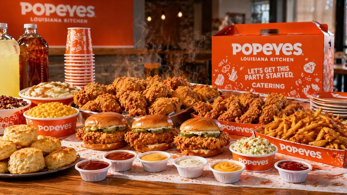 Popeyes Catering Menu