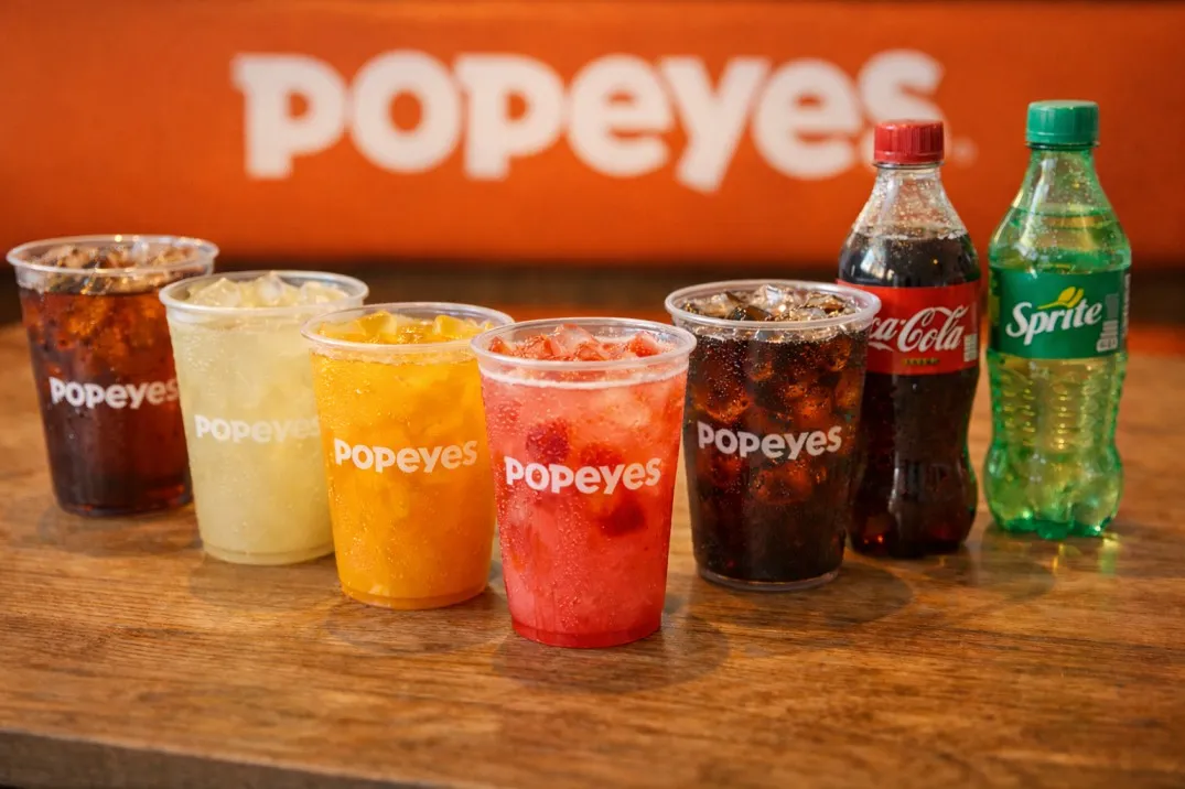 Popeyes Drinks Menu