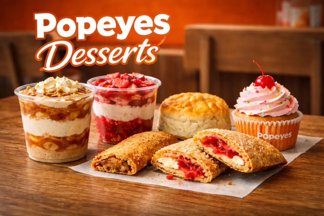 Popeyes desserts menu