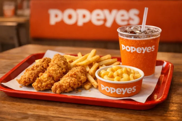 Popeyes kids meal