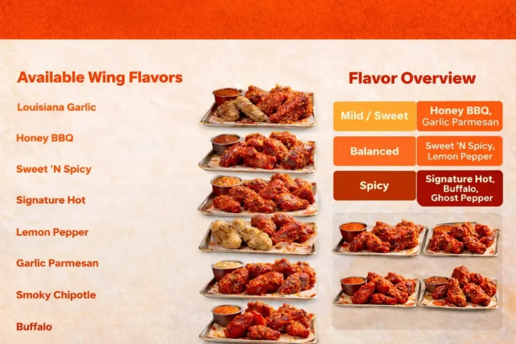 Popeyes Wings Flavors