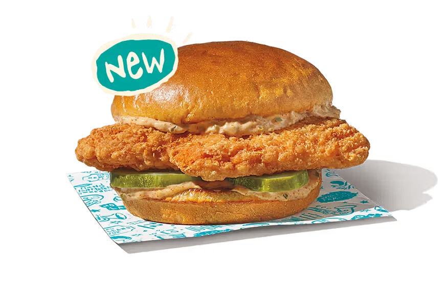 Spicy Flounder Fish Sandwich